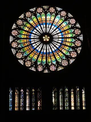 Dom，科隆大教堂，窗户，科隆，建筑，彩色玻璃，教堂，宗教