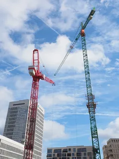 建筑起重机,现场,法兰克福,美因河畔法兰克福,摩天大楼,摩天大厦,起重机-建筑机械,建筑 建筑起重机,现场,法兰克福,美因河畔法兰克福,摩天大楼,摩天大厦,起重机-建筑机械,建筑