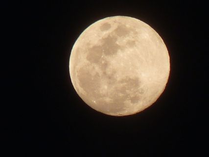 满月，夜晚，地球，伴侣，月亮，地球伴侣，太空，天空