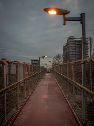 栏杆、扶手、栏杆、大门、巴黎、建筑、法国、小径