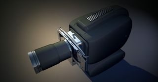 投影仪，老式，老式，历史悠久，过时，幻灯机，技术，设备