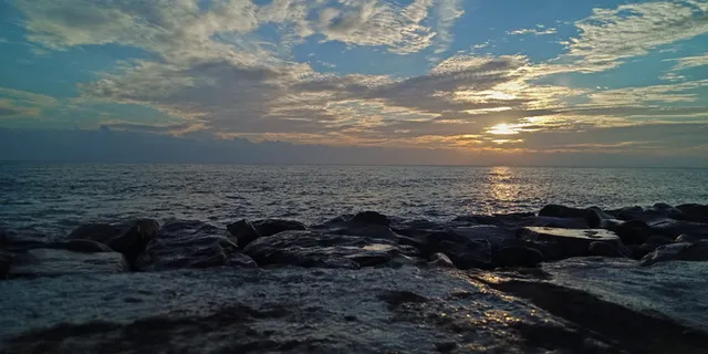 日落,看,真棒,天空,大海,水,地平线,风景-自然 日落,看,真棒,天空,大海,水,地平线,风景-自然