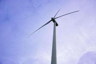 捷克*，bantice，自然动力，螺旋桨，绿色能源，风力，蓝色，风力发电厂