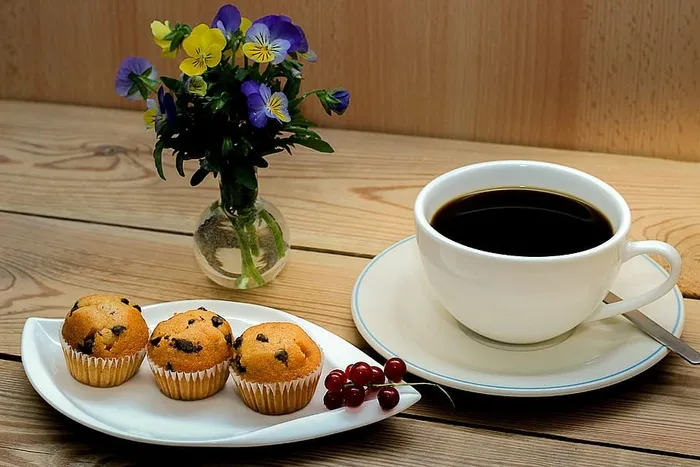 咖啡，咖啡杯，白色，有益于，香味，咖啡馆，瓷器，蛋糕