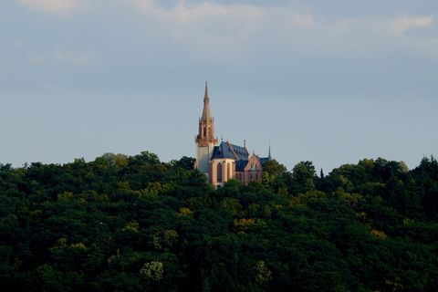 罗丘斯堡卡佩勒宾根，小教堂，罗丘斯堡，宾根，城市，建筑，建筑，德国