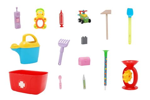 各种颜色的玩具很多, 玩具, 塑料, 特写, 儿童, 玩, 电话, 玩具