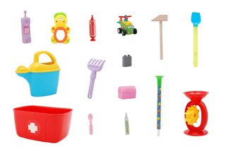 各种颜色的玩具很多, 玩具, 塑料, 特写, 儿童, 玩, 电话, 玩具