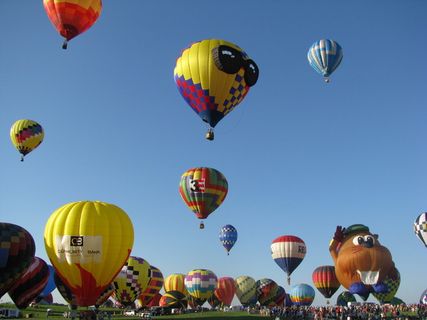 热气球，热气球，天空，气球，旅行，运输，飞行，飞行