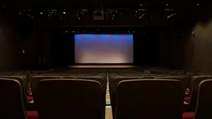 特写，照片，屏幕，椅子，剧院，座位，电影院，电影