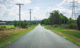 道路、沥青、柏油路、土路、砾石、道路、高速公路、街道