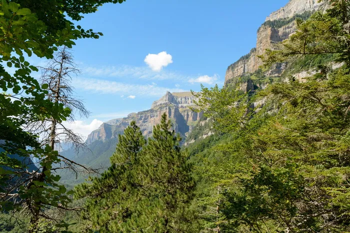 奥德萨山谷，比利牛斯山脉，韦斯卡，景观，奥德萨山谷，比利牛斯山脉，山脉，蒙特佩尔迪多