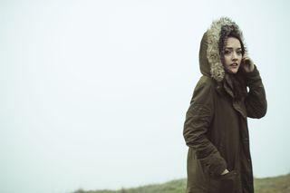 美国, 马林县, 模型, 夹克, 谭山, 女孩, 马林, 冒险