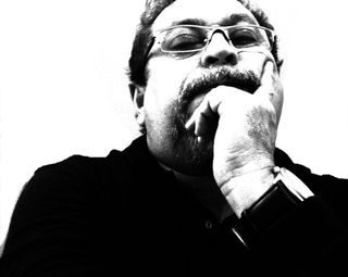 男人，体贴的，男人，人，看，男人，人，脸，肖像