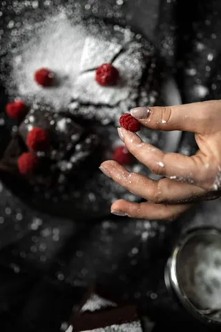 无麸质红豆布朗尼配花生酱