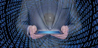 商人、考夫曼、商业、二进制、代码、计算机、数字、网络