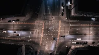 公路鸟瞰图