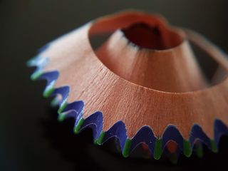 铅笔、剃须、创意、曲线、曲线、形状、木质材料、摄影棚快照