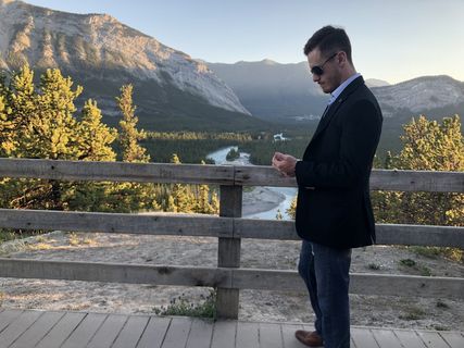 山，日落，森林，糖果，自然，绿色，蓝色，湖泊