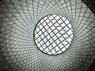 抽象、建筑、艺术、天花板、设计、几何、插图、室内