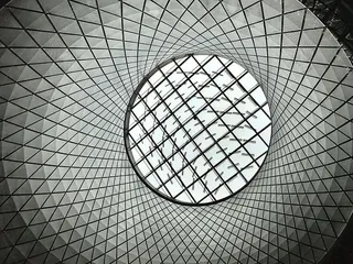 抽象、建筑、艺术、天花板、设计、几何、插图、室内