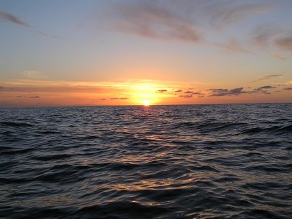 假期, 日出, 水, 海, 晚上, 海边, 日落, 自然