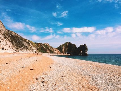 durdle door，侏罗纪海岸，多塞特，英国，海滩，自然，侏罗纪