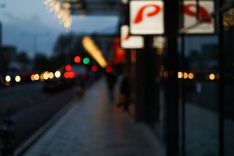 模糊、颜色、效果、镜头、灯光、夜晚、购物、城市