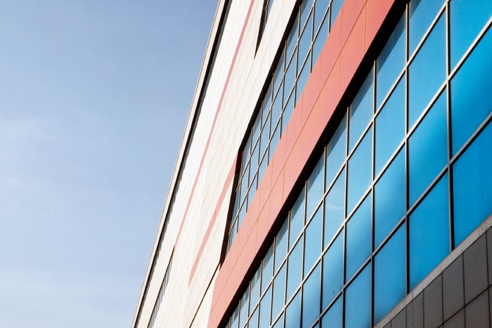 建筑、蓝色、明亮、建筑、商业、城市、建筑、企业