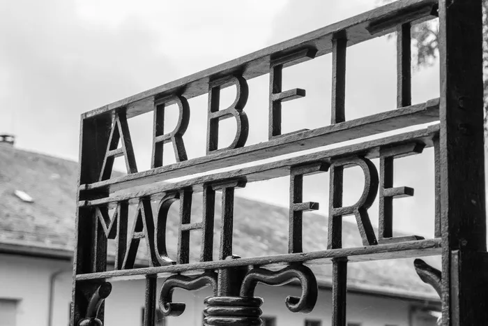 arbeit macht frei 标牌, 德国, 慕尼黑, 达豪, 博物馆, 骑, 旅游目的地, 苦难