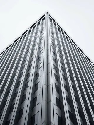 低角度摄影，混凝土，建筑，白天，低角度，摄影，灰色