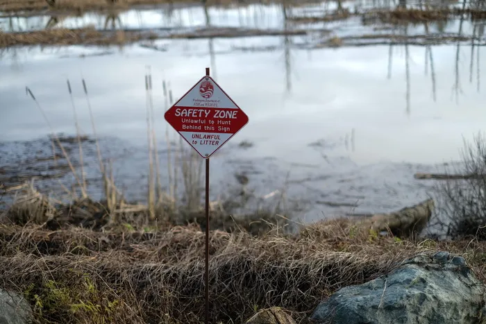 符号、文字、自然、法律、警告、水、池塘、湖泊