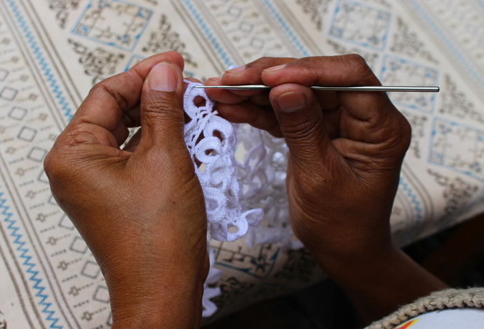 照片，人物，针织，花卉，蕾丝纺织品，蕾丝，纺织品，手