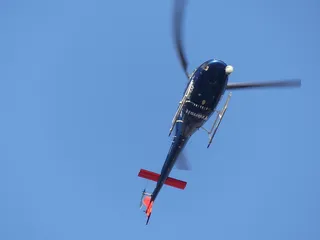 直升机，巴塞罗那，停止，飞机，旋翼，飞行，旋翼桨叶，天空