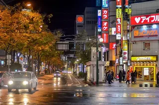 日本札幌夜市