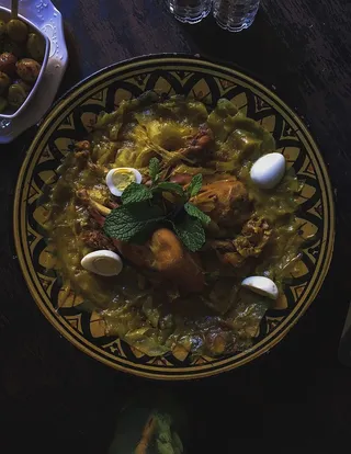 摩洛哥，马拉喀什，膳食，晚餐，熟食，美味，餐厅，背景