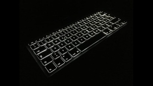 黑白发光键盘
