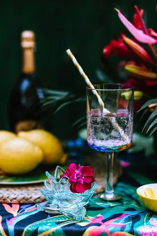 异国情调的花园派对装饰