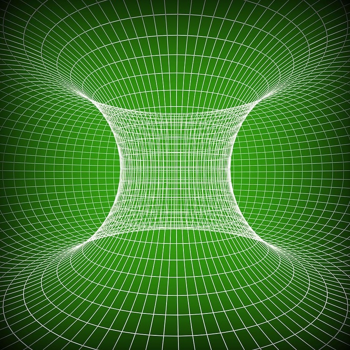 技术背景代表高科技抽象和旋转