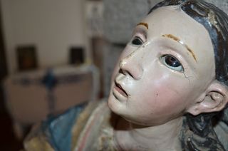 宗教、福音、脸、虔诚、雕塑、雕像、人物、人类表现