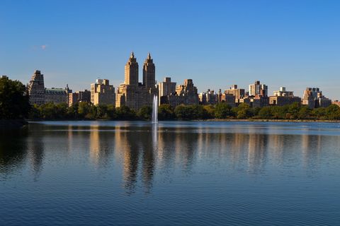 美国，纽约市，*公园，建筑，建筑外观，建筑结构，天空，建筑