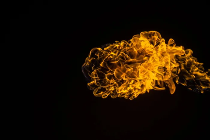 fire数字壁纸、火焰、黑暗、地狱、燃烧、炎热、夜晚、黄色