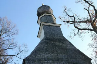 建筑, 木瓦, 木瓦, 木, 面板, 立面, 天气保护, 教堂