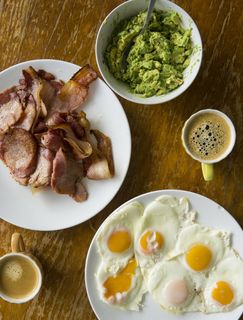 早餐，鸡蛋，食物，盘子，美味，蛋白质，膳食，厨房