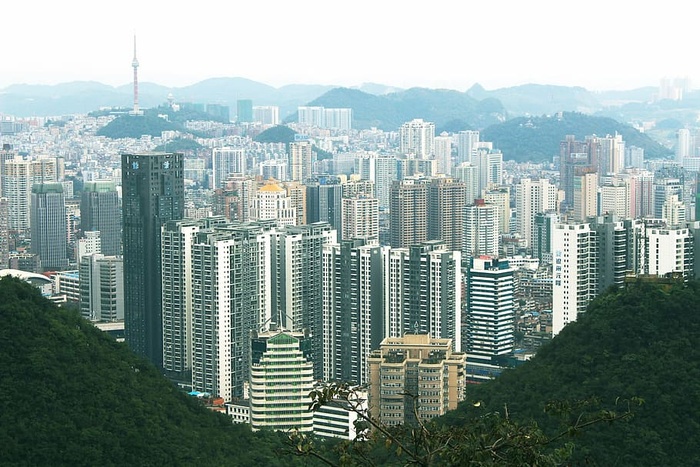 建筑、建筑物、城市、城市景观、山脉、天际线、摩天大楼、塔楼