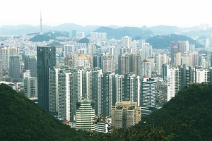 建筑、建筑物、城市、城市景观、山脉、天际线、摩天大楼、塔楼