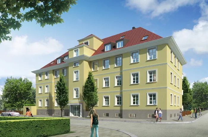 多户型住宅、别墅、渲染、可视化、建筑、可视化3d、建筑可视化、景观
