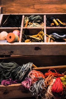 刺绣、牙线、刺绣、激情、休闲、线、明亮、创意