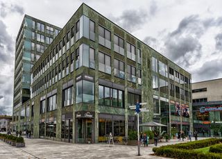 inn，passau，Niederbayn，building，center，shopping，new building，panorama