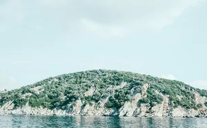 绿色，山，身体，水，白天，自然，风景，树木