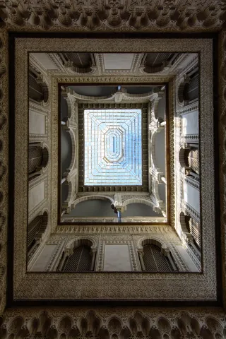 架构, 摩尔人, 伊斯兰, 西班牙, 塞维利亚, Alkazar, 建筑结构, 没有人